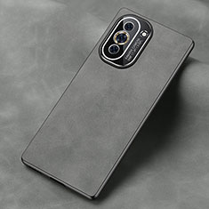 Custodia Lusso Pelle Cover S02 per Huawei Nova 10 Grigio