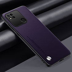 Custodia Lusso Pelle Cover S02 per Xiaomi POCO C31 Viola