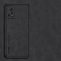 Custodia Lusso Pelle Cover S02 per Xiaomi Poco X4 Pro 5G Nero