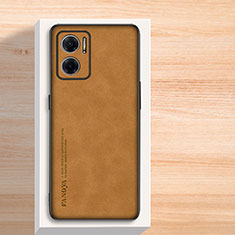 Custodia Lusso Pelle Cover S02 per Xiaomi Redmi 11 Prime 5G Marrone