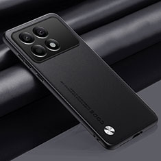 Custodia Lusso Pelle Cover S02 per Xiaomi Redmi K70 Pro 5G Nero