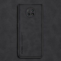 Custodia Lusso Pelle Cover S02 per Xiaomi Redmi Note 9 5G Nero