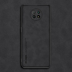 Custodia Lusso Pelle Cover S02 per Xiaomi Redmi Note 9T 5G Nero