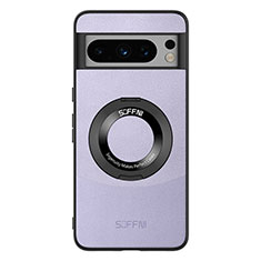 Custodia Lusso Pelle Cover S03 per Google Pixel 8 Pro 5G Viola