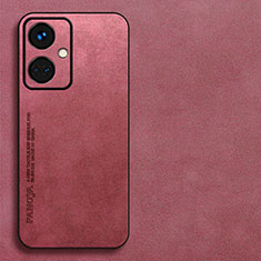 Custodia Lusso Pelle Cover S03 per Oppo K11 5G Rosso