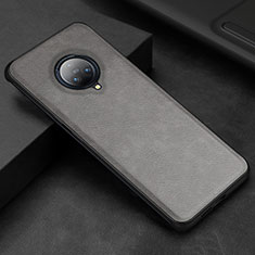 Custodia Lusso Pelle Cover S03 per Vivo Nex 3 Grigio