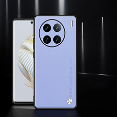 Custodia Lusso Pelle Cover S03 per Vivo X90 Pro 5G Lavanda