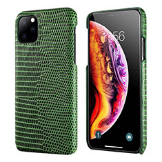 Custodia Lusso Pelle Cover S04 per Apple iPhone 11 Pro Max Verde