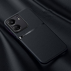 Custodia Lusso Pelle Cover S04 per Xiaomi Poco C65 Nero