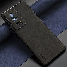 Custodia Lusso Pelle Cover S04 per Xiaomi Poco F5 Pro 5G Nero