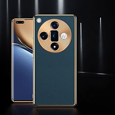 Custodia Lusso Pelle Cover S05 per Oppo Find X7 5G Blu