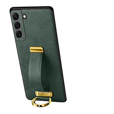 Custodia Lusso Pelle Cover S05 per Samsung Galaxy S21 5G Verde