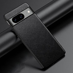 Custodia Lusso Pelle Cover S06 per Google Pixel 8 5G Nero