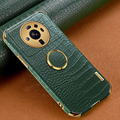 Custodia Lusso Pelle Cover S06 per Xiaomi Mi 12 Ultra 5G Verde