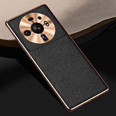 Custodia Lusso Pelle Cover S09 per Xiaomi Mi 12 Ultra 5G Nero