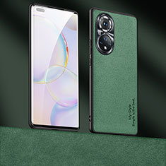 Custodia Lusso Pelle Cover ST4 per Huawei Honor 50 Pro 5G Verde