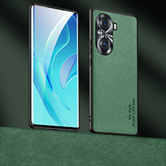 Custodia Lusso Pelle Cover ST4 per Huawei Honor 60 Pro 5G Verde