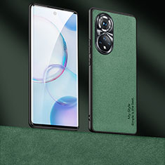 Custodia Lusso Pelle Cover ST4 per Huawei Nova 9 Verde