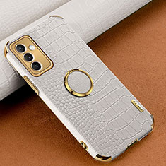 Custodia Lusso Pelle Cover XD1 per Samsung Galaxy A05s Bianco