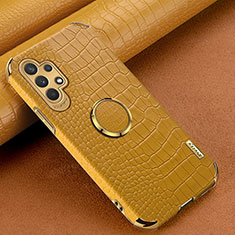Custodia Lusso Pelle Cover XD1 per Samsung Galaxy A32 5G Giallo