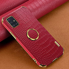 Custodia Lusso Pelle Cover XD1 per Samsung Galaxy M40S Rosso