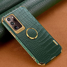 Custodia Lusso Pelle Cover XD1 per Samsung Galaxy Note 20 Ultra 5G Verde