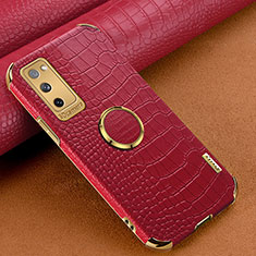 Custodia Lusso Pelle Cover XD1 per Samsung Galaxy S20 FE 4G Rosso