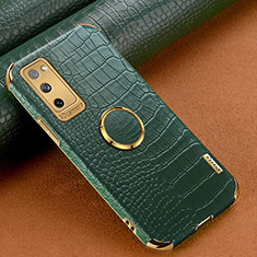 Custodia Lusso Pelle Cover XD1 per Samsung Galaxy S20 FE 4G Verde