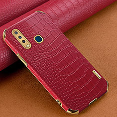 Custodia Lusso Pelle Cover XD1 per Vivo Y12 Rosso