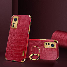 Custodia Lusso Pelle Cover XD1 per Xiaomi Mi 12T Pro 5G Rosso