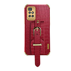 Custodia Lusso Pelle Cover XD1 per Xiaomi Redmi 10 4G Rosso