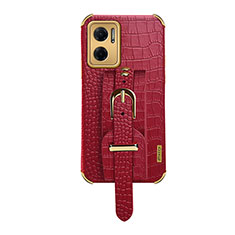 Custodia Lusso Pelle Cover XD1 per Xiaomi Redmi 10 5G Rosso