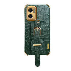 Custodia Lusso Pelle Cover XD1 per Xiaomi Redmi 10 Prime Plus 5G Verde