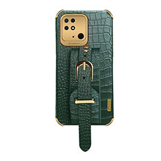 Custodia Lusso Pelle Cover XD1 per Xiaomi Redmi 10C 4G Verde