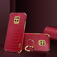 Custodia Lusso Pelle Cover XD1 per Xiaomi Redmi 10X Pro 5G Rosso