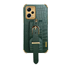 Custodia Lusso Pelle Cover XD1 per Xiaomi Redmi Note 12 Explorer Verde