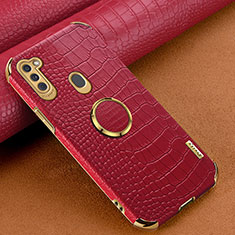 Custodia Lusso Pelle Cover XD2 per Samsung Galaxy A11 Rosso