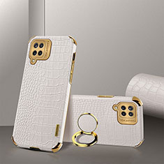 Custodia Lusso Pelle Cover XD2 per Samsung Galaxy A12 5G Bianco