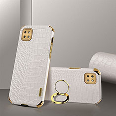Custodia Lusso Pelle Cover XD2 per Samsung Galaxy A22s 5G Bianco