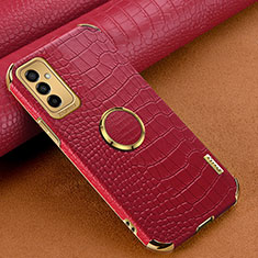 Custodia Lusso Pelle Cover XD2 per Samsung Galaxy F23 5G Rosso