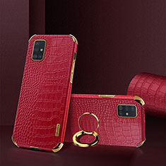 Custodia Lusso Pelle Cover XD2 per Samsung Galaxy M40S Rosso