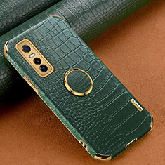 Custodia Lusso Pelle Cover XD2 per Vivo Y73s 5G Verde