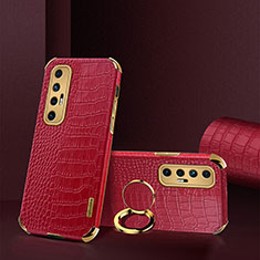 Custodia Lusso Pelle Cover XD2 per Xiaomi Mi 10S 5G Rosso