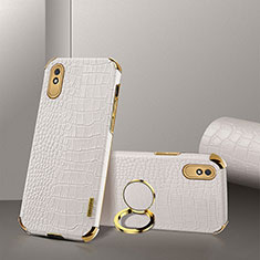 Custodia Lusso Pelle Cover XD2 per Xiaomi Redmi 9AT Bianco