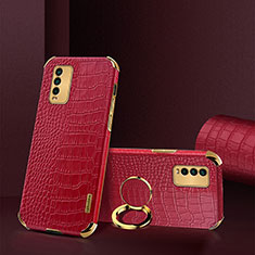 Custodia Lusso Pelle Cover XD2 per Xiaomi Redmi 9T 4G Rosso