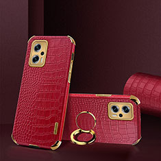 Custodia Lusso Pelle Cover XD2 per Xiaomi Redmi K50i 5G Rosso