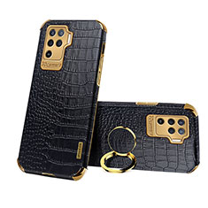 Custodia Lusso Pelle Cover XD3 per Oppo A94 4G Nero