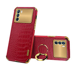 Custodia Lusso Pelle Cover XD3 per Oppo K9 Pro 5G Rosso