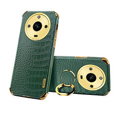 Custodia Lusso Pelle Cover XD3 per Realme Narzo 60 5G Verde