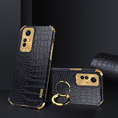 Custodia Lusso Pelle Cover XD4 per Xiaomi Redmi Note 12S Nero